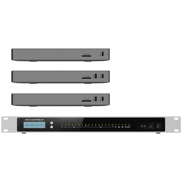 Grandstream UCM6302A IP PBX Audio Series | Up to 500 Users | 75 Concurrent Calls 3