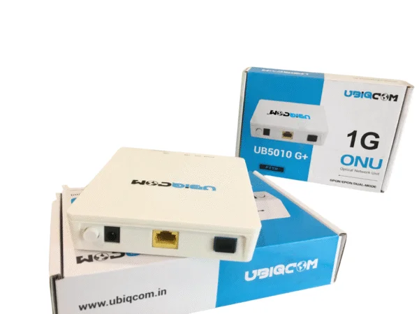 UBIQCOM UB5010 G+ GPON ONU | 1GE Port | Dual-Mode EPON/GPON Support | FTTH ONU 3