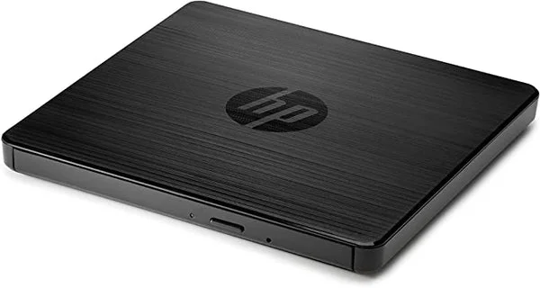 HP External Portable Slim Design CD/DVD RW Write/Read Drive, USB, Black (F2B56AA) 2