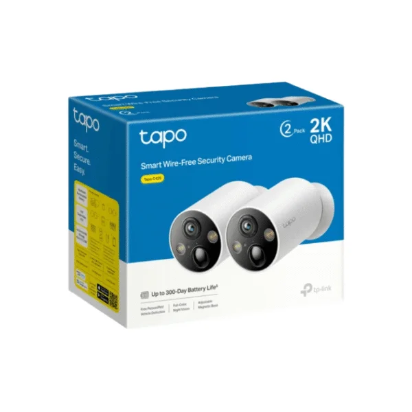 Smart WiFi Cameras TP-Link Tapo C425 2 Pack 2