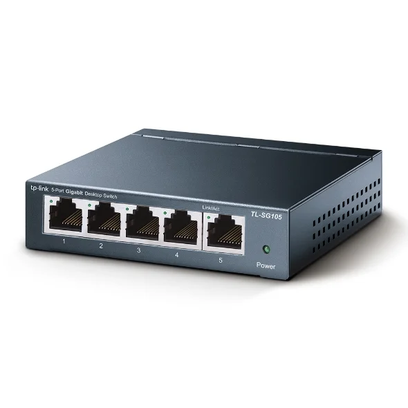 Desktop Switch TP-Link TL-SG105 5-Port 10/100/1000Mbps 2