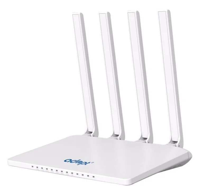 Adopt AD2X-2021 XPON ONT | Dual Band Modem with 1200Mbps WiFi, 2 GE LAN Ports, 1 VoIP Port, EPON/GPON Support, 20Km Fiber Range | High-Speed FTTH ONT Router (White) 2