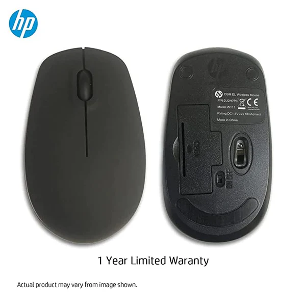 P W111 Wireless Optical Mouse | 1200 DPI | 2.4GHz Ergonomic Design 6