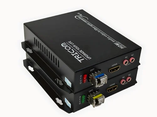 TRICOM HDMI TO FIBER 1080P with Bidirectional Audio 4