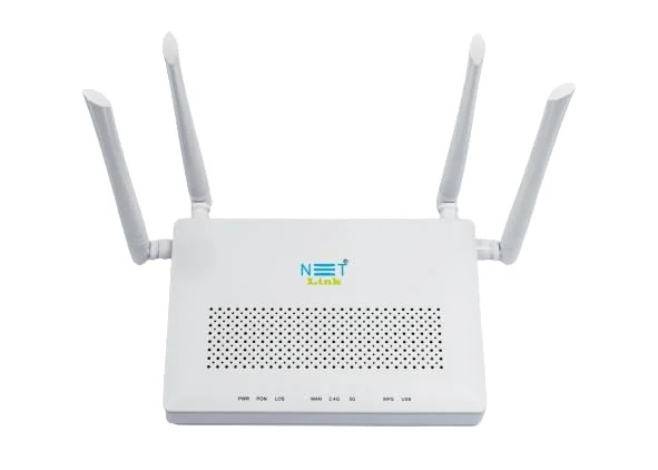 NETLINK GPON ONT V2804AC-Z | 4GE + WiFi5 + USB3.0 | Dual Mode XPON (GPON/EPON) 3