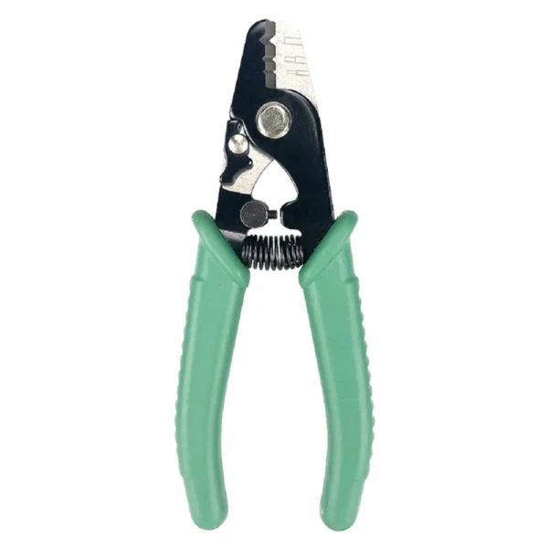 Fiber Optical Stripper – 3-Hole Tool Steel Cable Cutter for 0.125mm–3mm 6
