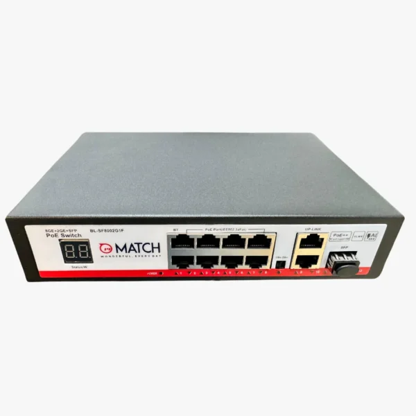 Match LB-Link BL-SF8002G1F 8 Port Gigabit PoE Switch