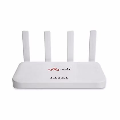SYROTECH XPON ONT SY-GPON-4010-AX1500 XPON WiFi 6 ONT | 4GE + 1 POTS + USB 3.0 | Dual Mode (EPON/GPON)