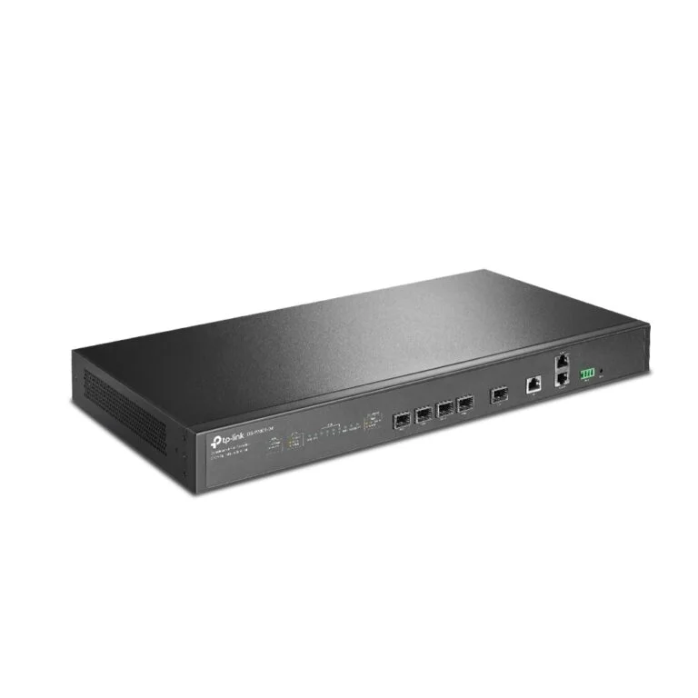 TP-Link 4 Port GPON OLT (DS-P7001-04) – Fully Loaded, L3, Dual Power, SFP PON 2
