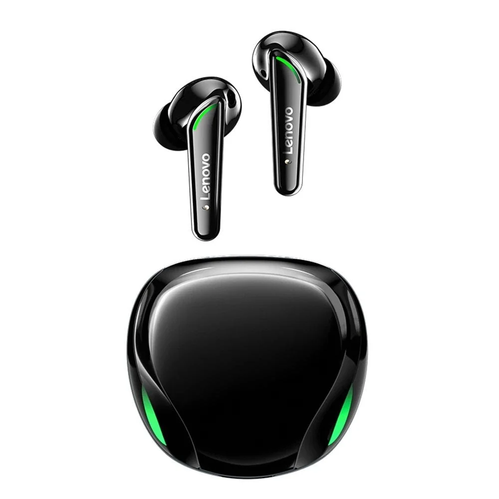 Lenovo XT92 Thinkplus Gaming Earbuds – Wireless Bluetooth 5.1, Low Latency, 10mm Driver, HiFi Sound (Black)