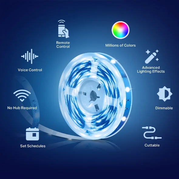Smart Wi-Fi Light Strip Tapo L900-5 4