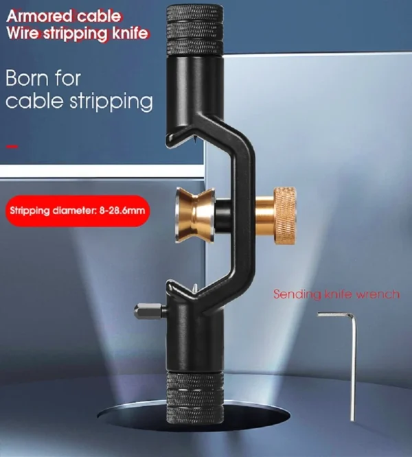 Stripper 4-10MM/8-28.6MM – Fiber Optical Cable Opener for Longitudinal 2