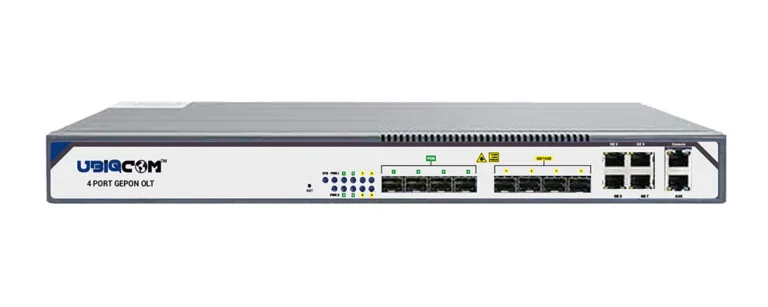 UBIQCOM 4 PORTS EPON OLT L3
