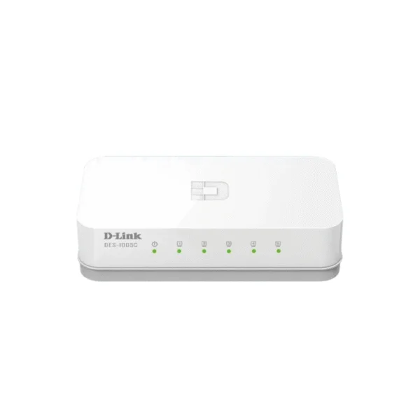 D-Link DES-1005C 5-Port 10/100 Mbps Unmanaged Desktop Switch