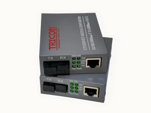 TRICOM Media Converter GS03-10/100/1000 Mbps Single Mode Single Fiber