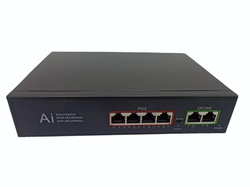 Tricom POE Switch 4+2 Megabit Switch