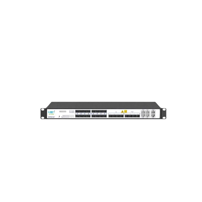 NETLINK V1600D16 GEPON OLT – 16 Port, L3 Switching, VLAN, QoS, ONU Auto-Upgrade