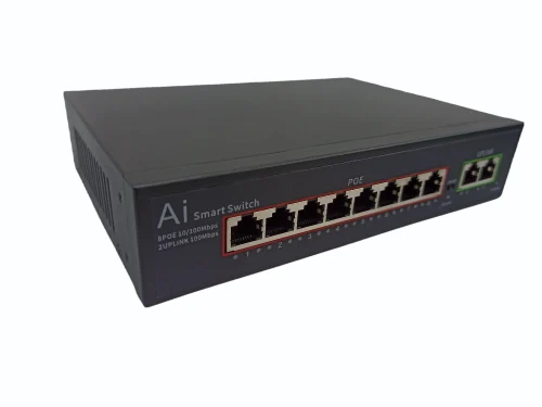 TRICOM POE 8+2 (100mbps) All Port Megabit Poe Switch 3
