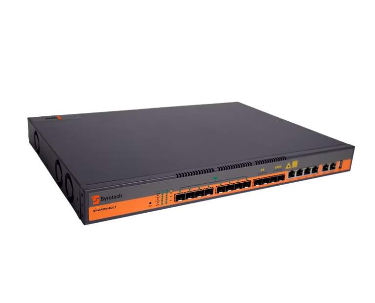 Syrotech 8 Port Layer 3 GPON OLT Unloaded SY-GPON-8OLT-L3 2