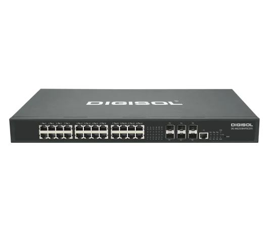 DIGISOL 24 Port Multigig PoE Switch – DG-MS2630HPSE2