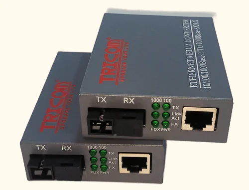 TRICOM Media Converter GS03-10/100/1000 Mbps Single Mode Single Fiber 2
