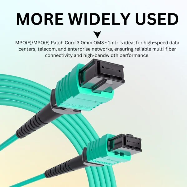 Optilink PATCH CODE MPO(F)/MPO(F) Patch cord 3.0mm OM3 – 1mtr 2
