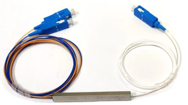 SYROTECH PLC SPLITTER WITH CONNECTOR SY-PLC-ST-1X2-SCP-1A PLC SPLITTER (PACK OF 2PCE)  