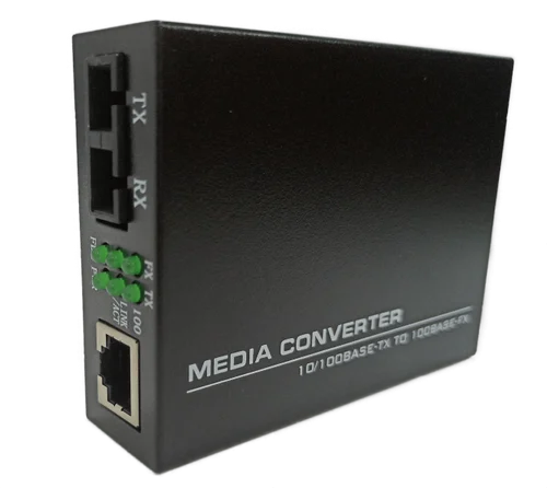 TRICOM Fiber Media converter 10/100 Single Mode Dual Fiber 20KM