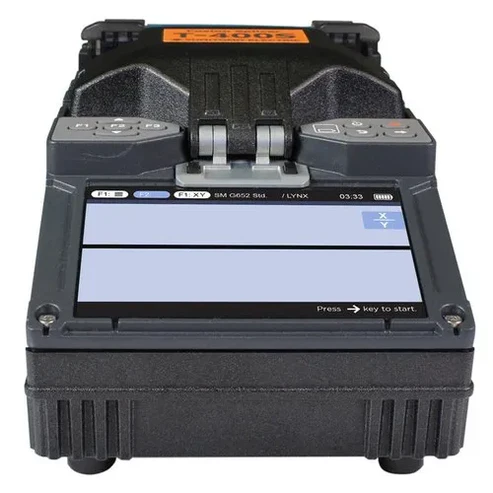 Sumitomo T-400S Fusion Splicing Machine – Active Clad Alignment, 6s Splice Time, Touchscreen, Battery-Powered 2
