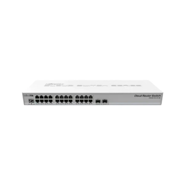 MikroTik CRS326-24G-2S+RM | 24-Port Gigabit Ethernet Switch with 2 SFP+ Ports