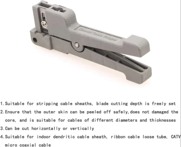 Fiber Optic Tool Cable Stripper 45-162 2