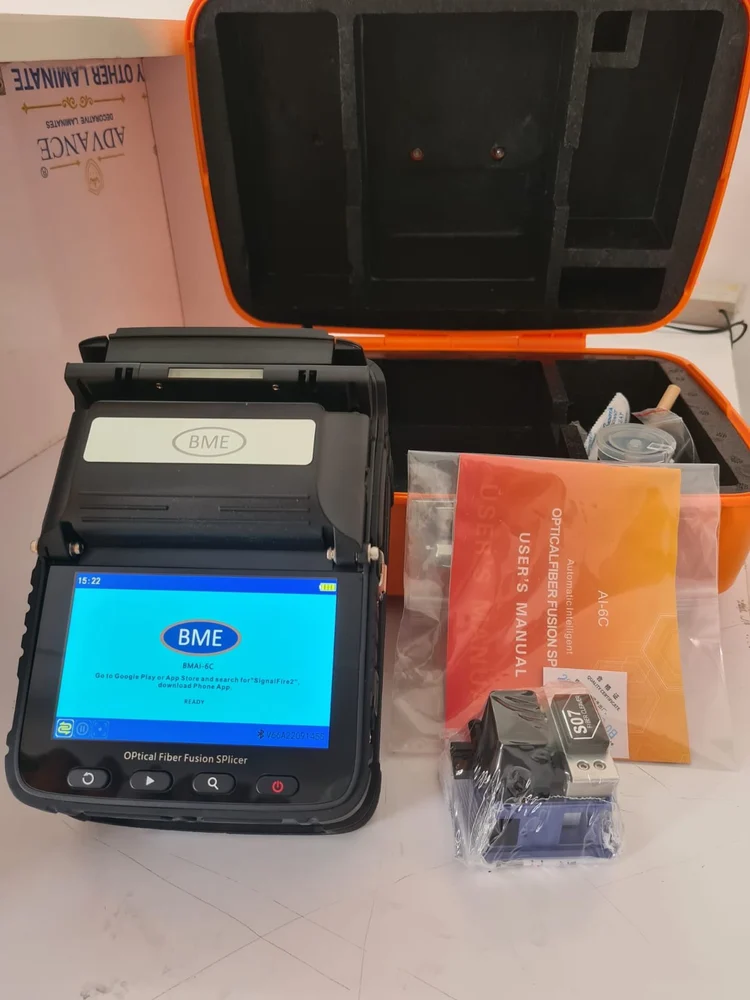Fusion Splicing Machine BME AI 6C Core to Core-6Motor Fusion Splicer Signal Fire Machine 2