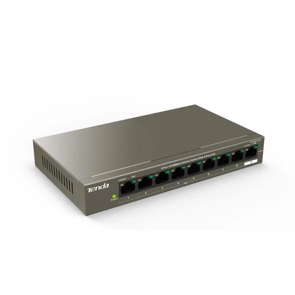 Tenda TEF1109P-8-63W 9-Port 10/100Mbps Desktop Switch 2