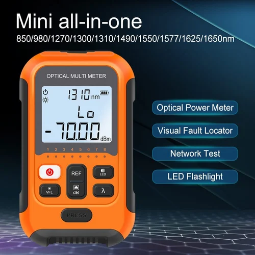 Tricom TR-104 Optical Power meter with VFL 15mW 2