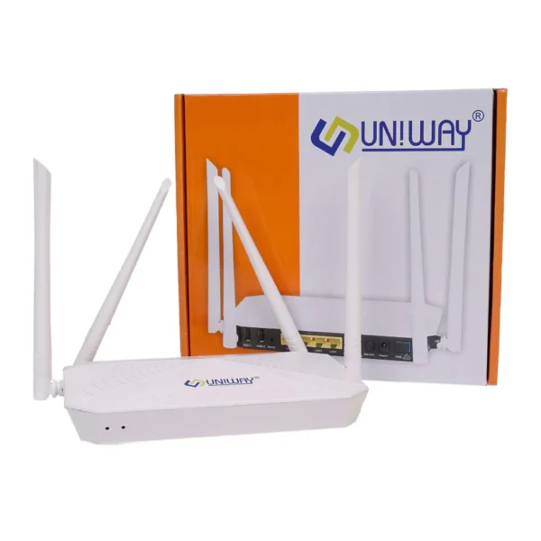 Uniway UW-315 VPW X-PON Dual Band WiFi Router – GPON/EPON Compatible | Dual Band 2.4GHz + 5GHz | TR069 Remote Management | FTTH Modem Router