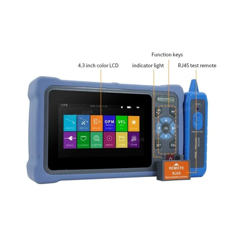 OTDR BME 4000 with Touch Screen Optical Time Domain Reflectometer