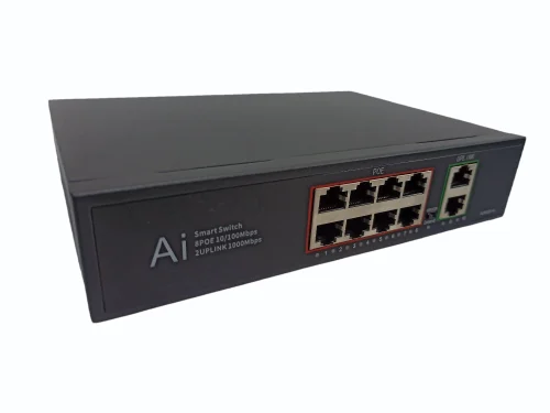Tricom POE Switch 8+2 Uplink Giga POE Switch 3