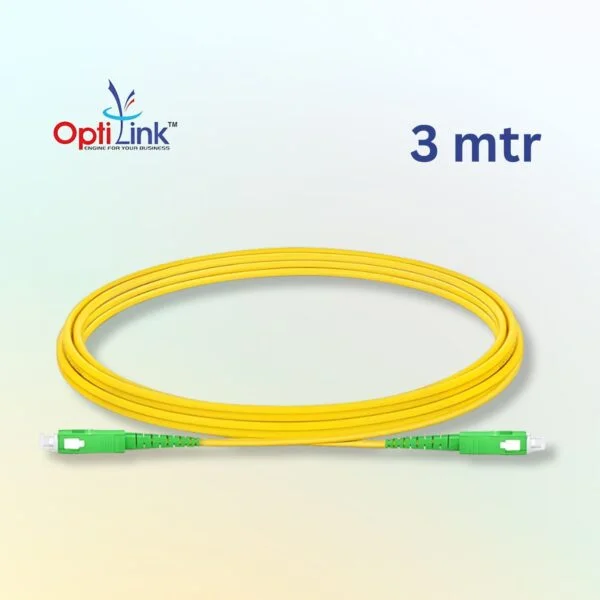 Optilink PATCH CODE OP-FIB SC/APC-SC/APC SIMPLEX-SM-3.00mm-PC-2mt (A2 TYPE)